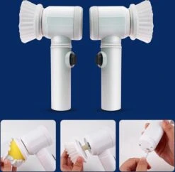 B-care Magic Brush - Elektrische Multifunctionele Schoonmaakborstel - 7 Opzetstukken - Wasborstel - Poetsmachine - Schrobborstel - Handborstel - Werkborstel - Schrobber - Boorborstel - Reinigingsborstel -Huishoudelijke Artikelen Winkel 1200x1176 9