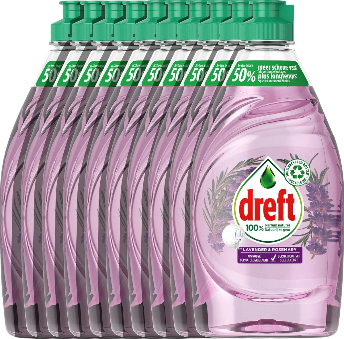 Dreft Naturals Lavender & Rosemary Afwasmiddel - Voordeelverpakking 10x450ml Dreft Naturals Lavender & Rosemary Afwasmiddel - Voordeelverpakking 10x450ml -Huishoudelijke Artikelen Winkel 1200x1182 5