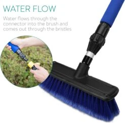 Navaris Telescopische Autowasborstel - Watergevoerde Wasborstel Voor Auto's En Ramen Met Uitschuifbare Lange Handgreep En Zachte Haren - Blauw -Huishoudelijke Artikelen Winkel 1200x1182 9