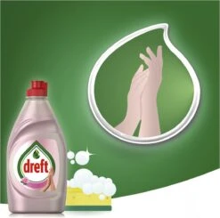 Dreft Clean & Care Rose & Satin Afwasmiddel - 8x780ml - Voordeelverpakking -Huishoudelijke Artikelen Winkel 1200x1188 12