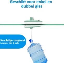 Topsupply® Magnetische Ramenwasser 5-35mm | Geschikt Voor HR / HR+++ | Magnetische Raamwisser Dubbel Glas | Verstelbare Ruitenreiniger | Anti Kras -Huishoudelijke Artikelen Winkel 1200x1189 10