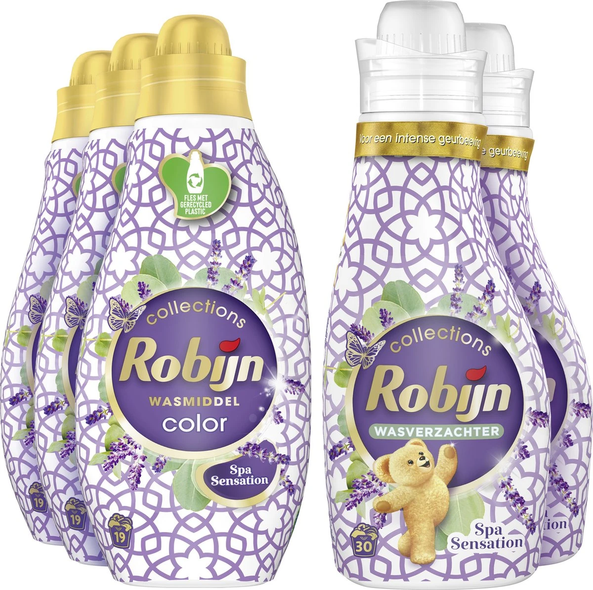 Robijn Perfect Match Spa Sensation Wasmiddel en Wasverzachter Pakket - 5 stuks - Voordeelverpaking Robijn Perfect Match Spa Sensation Wasmiddel En Wasverzachter Pakket - 5 Stuks - Voordeelverpaking -Huishoudelijke Artikelen Winkel