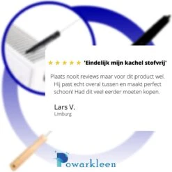 Powarkleen® - Radiatorborstel - Flexibel - Houten Handvat - Roestvrijstaal - Schoonmaakborstel - 70cm Lang! - 1 Stuk -Huishoudelijke Artikelen Winkel 1200x1198 64