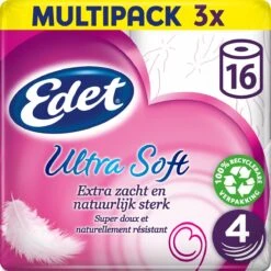 Edet Ultra Soft Wc Papier - 4-laags - 48 Rollen -Huishoudelijke Artikelen Winkel 1200x1198 70