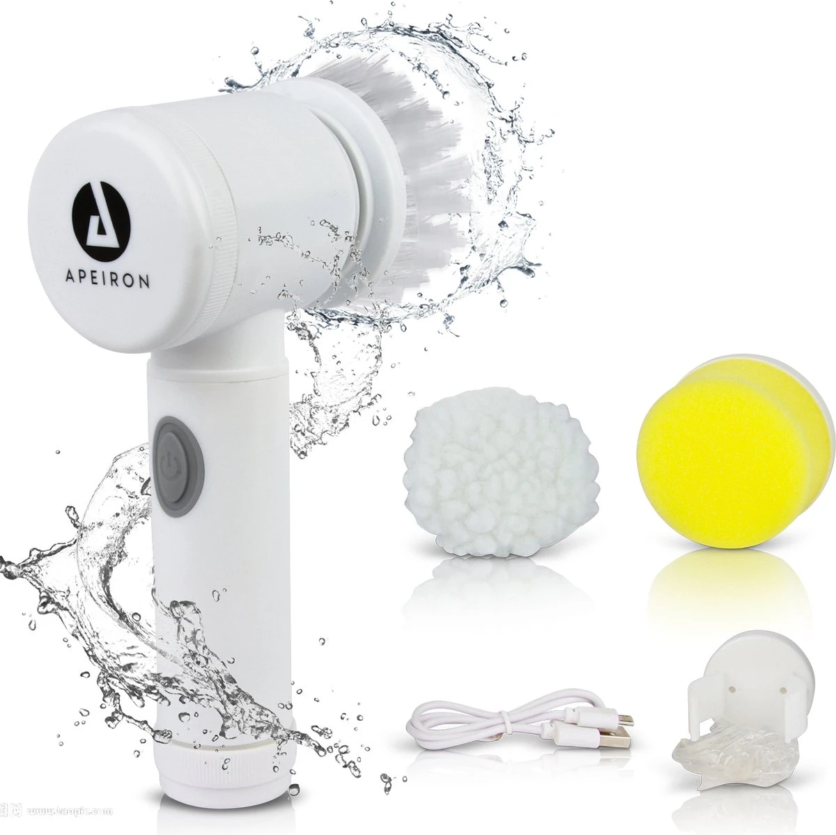 Apeiron Elektrische Schoonmaakborstel - Poetsmachine - Poliermachine - Schrobborstel - Handborstel - Werkborstel - Schrobber - Boorborstel - Wasborstel - Schoonmaakmiddelen - Reinigingsborstel - 3 Opzetstukken Apeiron Elektrische Schoonmaakborstel - Poetsmachine - Poliermachine - Schrobborstel - Handborstel - Werkborstel - Schrobber - Boorborstel - Wasborstel - Schoonmaakmiddelen - Reinigingsborstel - 3 Opzetstukken -Huishoudelijke Artikelen Winkel 1200x1199 29