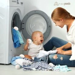 Merkloos Droger Ballen XL 6 Stuks Inclusief Lavendelolie – Zero Waste Dryer Balls - Duurzaam – Wasverzachter – Herbruikbare Drogerballen – Droogt De Was Sneller – Tiny Panda -Huishoudelijke Artikelen Winkel 1200x1200 1