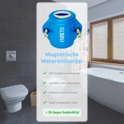 ENISTO® Magnetische Waterontharder Small – Waterontharder Magneet – Douchefilter – Waterontkalker – Waterverzachter – Antikalk – Blauw – RVS 3 ENISTO® Magnetische Waterontharder Small – Waterontharder Magneet – Douchefilter – Waterontkalker – Waterverzachter – Antikalk – Blauw – RVS -Huishoudelijke Artikelen Winkel 1200x1200 1013