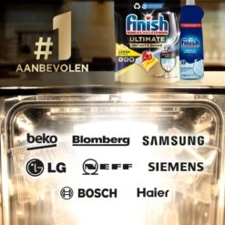 Finish Ultimate Infinity Shine Citroen Vaatwastabletten - 80 Capsules -Huishoudelijke Artikelen Winkel 1200x1200 1146