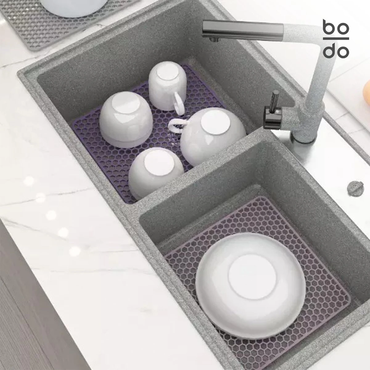 BODO Gootsteenmat Siliconen Donker Grijs - 34.5 x 34.5 cm - Keuken Accessoires - Gootsteen Beschermer - Onderzetters Siliconen - Anti Kras BODO Gootsteenmat Siliconen Donker Grijs - 34.5 X 34.5 Cm - Keuken Accessoires - Gootsteen Beschermer - Onderzetters Siliconen - Anti Kras -Huishoudelijke Artikelen Winkel 1200x1200 1191