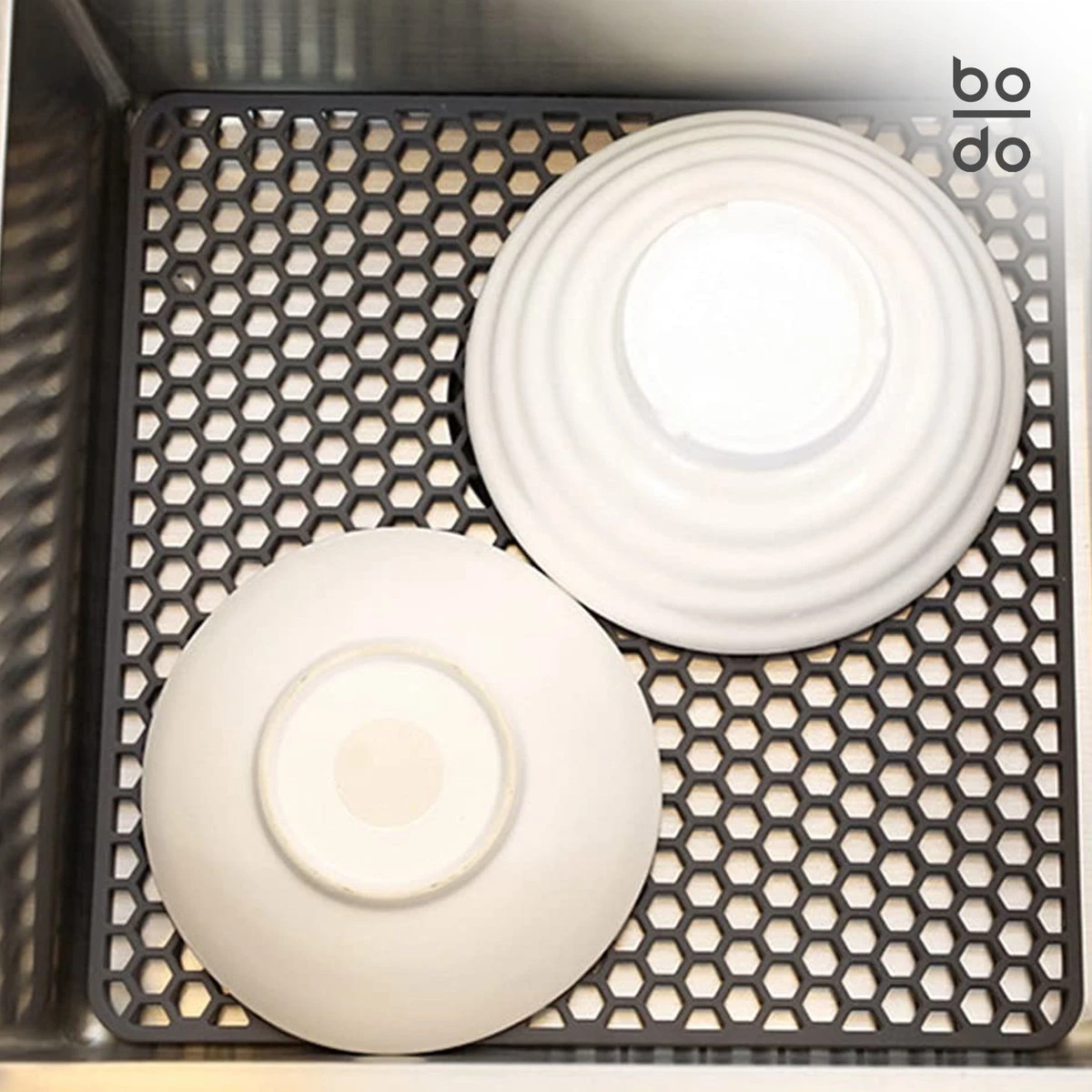 BODO Gootsteenmat Siliconen Donker Grijs - 34.5 x 34.5 cm - Keuken Accessoires - Gootsteen Beschermer - Onderzetters Siliconen - Anti Kras BODO Gootsteenmat Siliconen Donker Grijs - 34.5 X 34.5 Cm - Keuken Accessoires - Gootsteen Beschermer - Onderzetters Siliconen - Anti Kras -Huishoudelijke Artikelen Winkel 1200x1200 1193