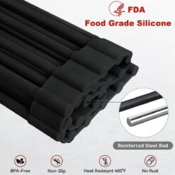 BOTC Afdruiprek - Verstelbaar - Afdruipmat Voor Afwas - Pannenonderzetter - Opvouwbaar 2 BOTC Afdruiprek - Verstelbaar - Afdruipmat Voor Afwas - Pannenonderzetter - Opvouwbaar -Huishoudelijke Artikelen Winkel 1200x1200 1203