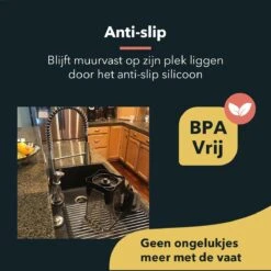 HYP. Afdruiprek Voor Afwas RVS - Pannen Rooster Hittebestendig - Afdruiprooster - Pannenonderzetter - Afkoelrooster - Camping - Rolmat -Huishoudelijke Artikelen Winkel 1200x1200 1251