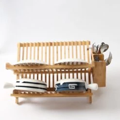 Merkloos Decopatent® Afdruiprek Voor Afwas - Bamboe - Hout - Inklapbaar Afdruiprek - Afwasrekje Inclusief Bestekhouder - Afwas Druiprek 5 Merkloos Decopatent® Afdruiprek Voor Afwas - Bamboe - Hout - Inklapbaar Afdruiprek - Afwasrekje Inclusief Bestekhouder - Afwas Druiprek -Huishoudelijke Artikelen Winkel 1200x1200 1262