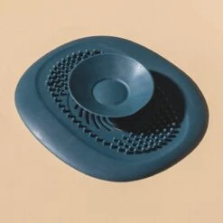 Heuts Goods - Gootsteenzeef - Gootsteenstop - Afvoerzeef - Afvoerstop - Spoelbal - Bad - Douchebak - Keuken - Wasbak - Badkuip - Siliconen - Donkerblauw -Huishoudelijke Artikelen Winkel 1200x1200 1278