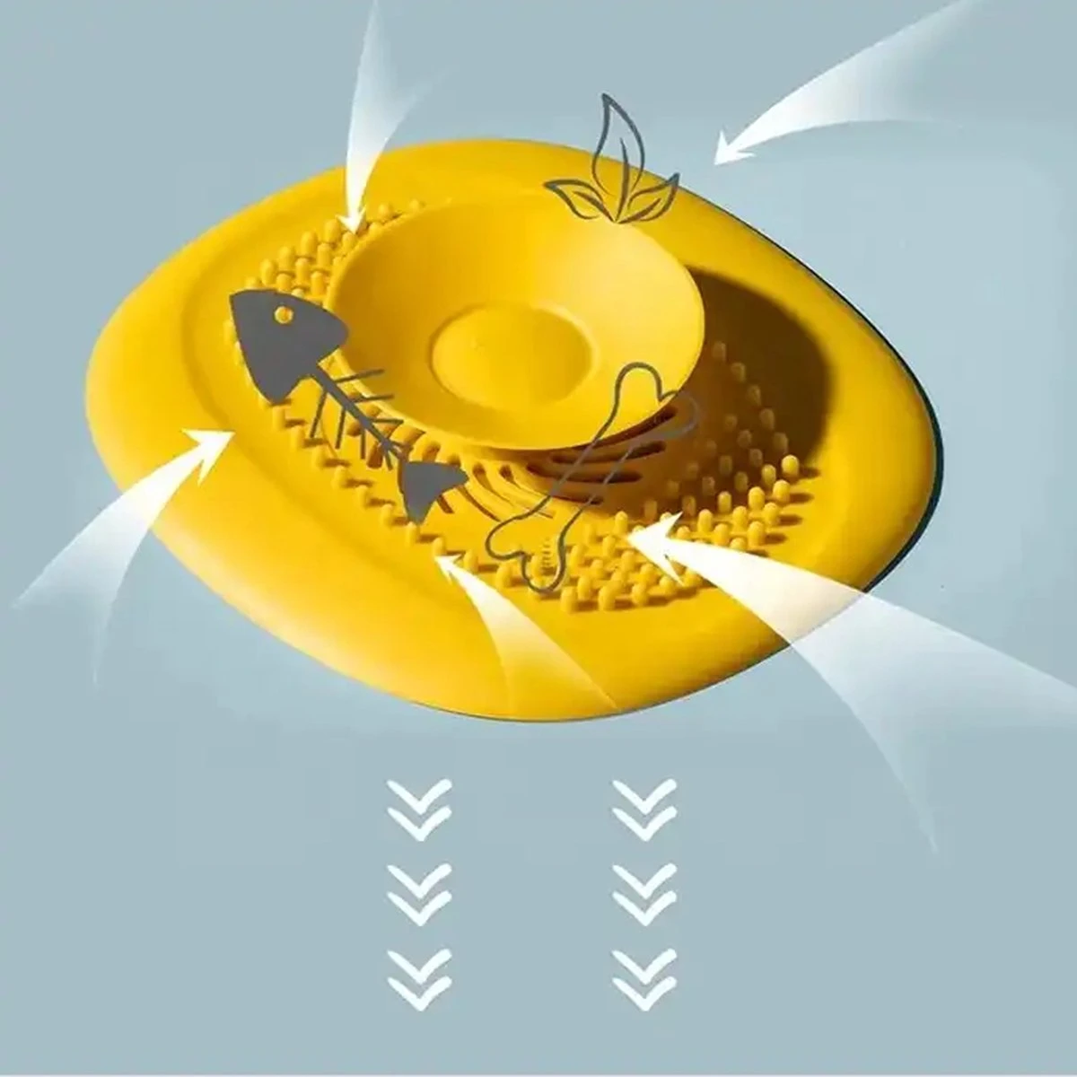 Luxe Doucheputje Afvoer Plug Zeef Stopper Stop - Universele Haarfilter Haarvanger Gootsteenstop Afvoerstop Onderdeel Afvoerputje Stopper Putje Rooster Voor Wastafel Gootsteen Spoelbak Bad Douchebak Keuken Wasbak Badkuip Aanrecht - Siliconen - Geel Luxe Doucheputje Afvoer Plug Zeef Stopper Stop - Universele Haarfilter Haarvanger Gootsteenstop Afvoerstop Onderdeel Afvoerputje Stopper Putje Rooster Voor Wastafel Gootsteen Spoelbak Bad Douchebak Keuken Wasbak Badkuip Aanrecht - Siliconen - Geel -Huishoudelijke Artikelen Winkel 1200x1200 1287