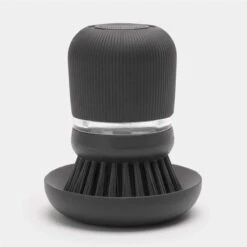 Brabantia Sink Side Afwasborstel - Met Zeepdispenser- Dark Grey -Huishoudelijke Artikelen Winkel 1200x1200 1303