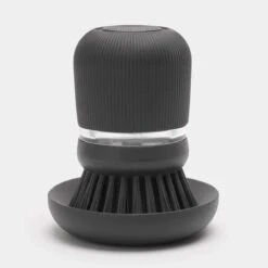 Brabantia Sink Side Afwasborstel - Met Zeepdispenser- Dark Grey -Huishoudelijke Artikelen Winkel 1200x1200 1304