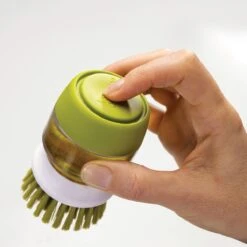 Joseph Joseph Afwasborstel Palm Scrub - Incl Houder - Grijs -Huishoudelijke Artikelen Winkel 1200x1200 1313