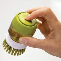 Joseph Joseph Afwasborstel Palm Scrub - Incl Houder - Grijs -Huishoudelijke Artikelen Winkel 1200x1200 1314