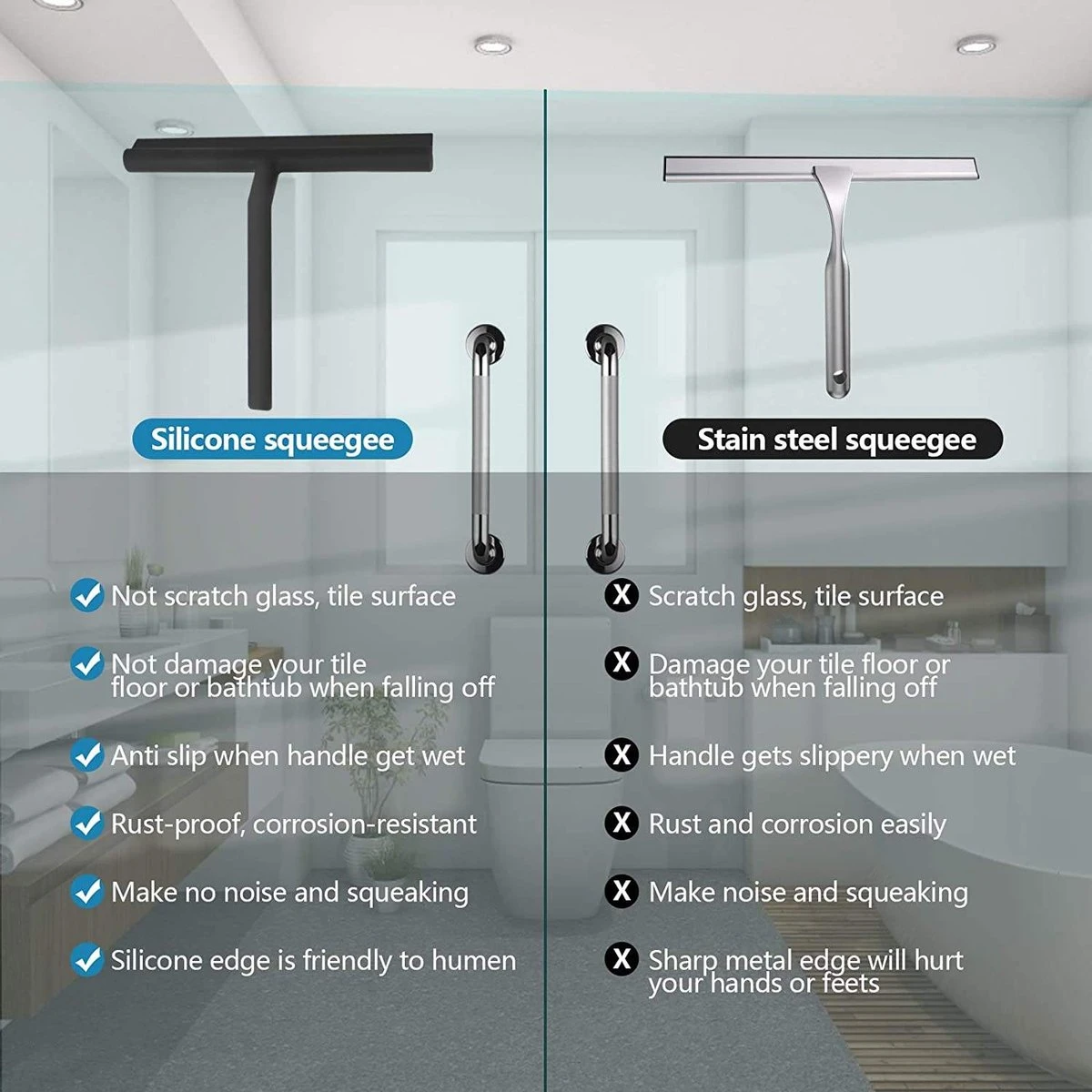 ATV PERFECTUM Douchewisser Zwart met Ophangsysteem - Raamwisser- Trekker Douche - Silicone - 21cm x 16cm - Badkamer Accessoires - douchewisser ATV PERFECTUM Douchewisser Zwart Met Ophangsysteem - Raamwisser- Trekker Douche - Silicone - 21cm X 16cm - Badkamer Accessoires - Douchewisser -Huishoudelijke Artikelen Winkel 1200x1200 1361