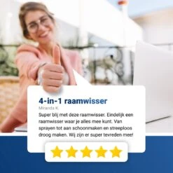 4-in-1 Raamwisser Met Telescoopsteel En Spray-functie - 110cm - Ramenwasser - Ramenwisser -Huishoudelijke Artikelen Winkel 1200x1200 1383