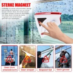 TibaGoods Magnetische Raamwisser Voor Dubbelglas - Ruitenreiniger - Ramenwasser - Magneet Ruitenwisser 7 TibaGoods Magnetische Raamwisser Voor Dubbelglas - Ruitenreiniger - Ramenwasser - Magneet Ruitenwisser -Huishoudelijke Artikelen Winkel 1200x1200 1394