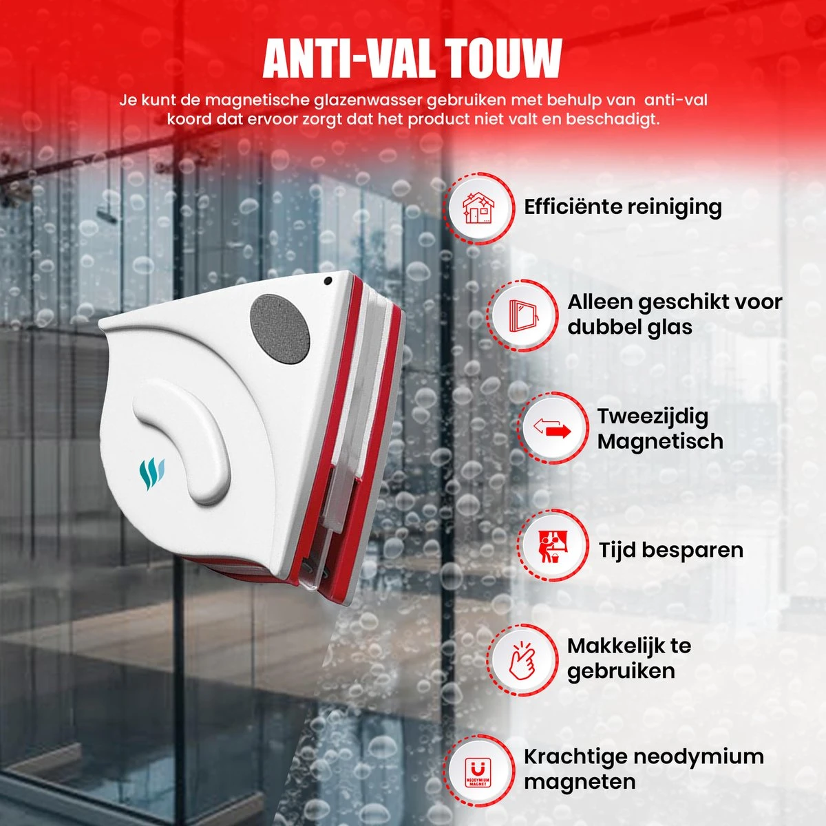 TibaGoods Magnetische Raamwisser Voor Dubbelglas - Ruitenreiniger - Ramenwasser - Magneet Ruitenwisser TibaGoods Magnetische Raamwisser Voor Dubbelglas - Ruitenreiniger - Ramenwasser - Magneet Ruitenwisser -Huishoudelijke Artikelen Winkel 1200x1200 1395