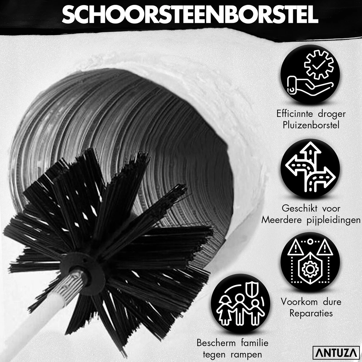 Antuza | Schoorsteenveegset | Schoorsteenreiniger | Schoorsteen borstel | 9 meter Antuza | Schoorsteenveegset | Schoorsteenreiniger | Schoorsteen Borstel | 9 Meter -Huishoudelijke Artikelen Winkel 1200x1200 1508