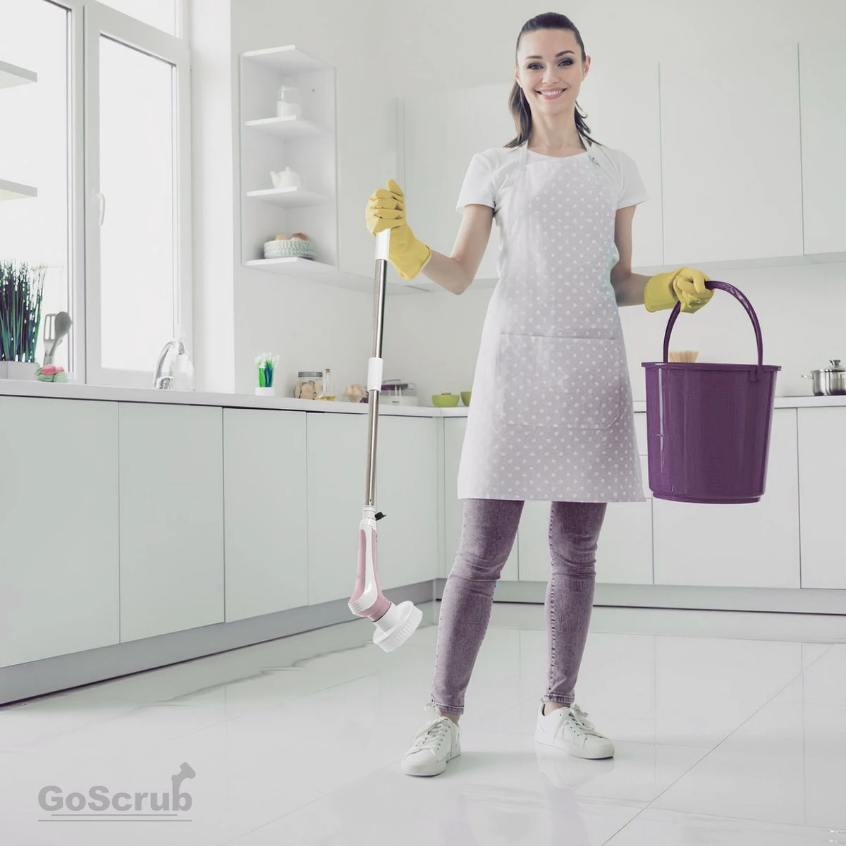GoScrub® Elektrische Schoonmaakborstel – Elektrische Schrobber - Schrobborstel – voor badkamer of keuken – Schrobber Met Steel – Luiwagen – Polijstmachine - Roze GoScrub® Elektrische Schoonmaakborstel – Elektrische Schrobber - Schrobborstel – Voor Badkamer Of Keuken – Schrobber Met Steel – Luiwagen – Polijstmachine - Roze -Huishoudelijke Artikelen Winkel 1200x1200 1549