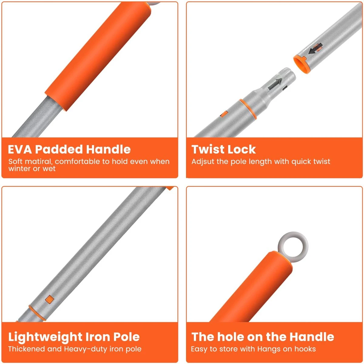 Badkamer reinigingsborstel - Badkamerschrobborstel - Reinigingsborstel - met afneembare telescopische handgreep en 180° verstelbare gezamenlijke reinigingsborstel - Lange steel 107 cm Merkloos Badkamer Reinigingsborstel - Badkamerschrobborstel - Reinigingsborstel - Met Afneembare Telescopische Handgreep En 180° Verstelbare Gezamenlijke Reinigingsborstel - Lange Steel 107 Cm -Huishoudelijke Artikelen Winkel 1200x1200 1623