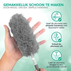 WITTS Telescopische Plumeau - Ragebol – Uitschuifbaar - Grijs 2 WITTS Telescopische Plumeau - Ragebol – Uitschuifbaar - Grijs -Huishoudelijke Artikelen Winkel 1200x1200 1663