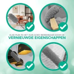 WITTS Telescopische Plumeau - Ragebol – Uitschuifbaar - Grijs 4 WITTS Telescopische Plumeau - Ragebol – Uitschuifbaar - Grijs -Huishoudelijke Artikelen Winkel 1200x1200 1665