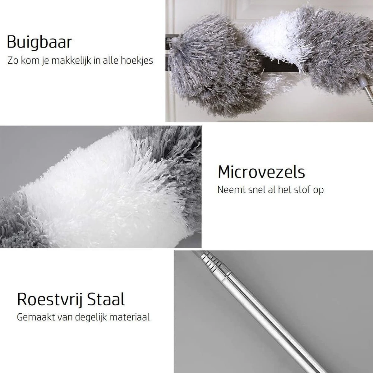 Vannons - Plumeau - Ragebol - Plumeau Uitschuifbaar tot 245 cm - met Telescoopsteel - Wasbaar Microvezel - Grijs Wit Vannons - Plumeau - Ragebol - Plumeau Uitschuifbaar Tot 245 Cm - Met Telescoopsteel - Wasbaar Microvezel - Grijs Wit -Huishoudelijke Artikelen Winkel 1200x1200 1679