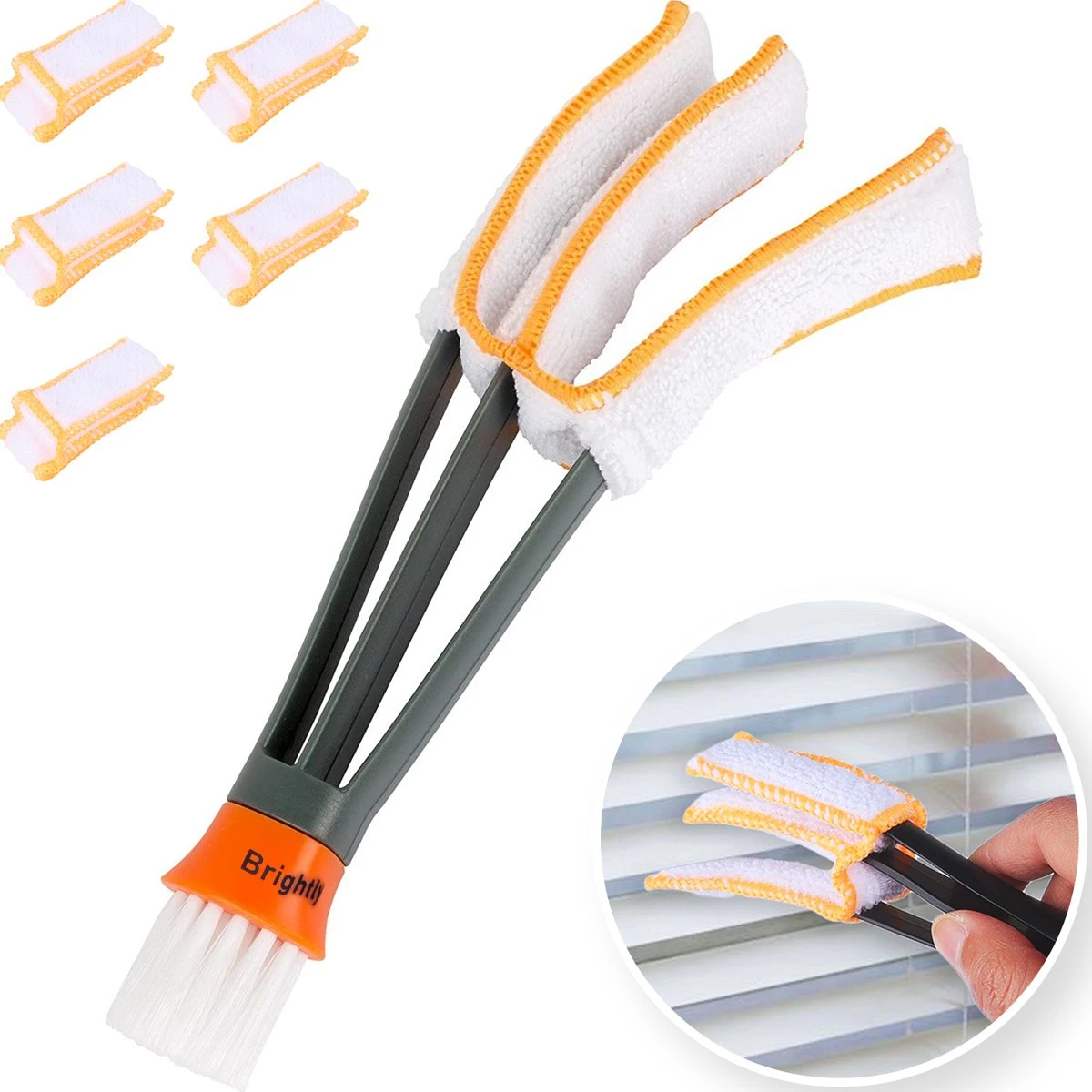 Lamellen reiniger - Stof verwijderaar - Plumeau Jaloezie stoffer | BRIGHTLY Merkloos Lamellen Reiniger - Stof Verwijderaar - Plumeau Jaloezie Stoffer | BRIGHTLY -Huishoudelijke Artikelen Winkel 1200x1200 1681