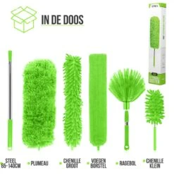 Strex Telescopische Plumeau Set Met Telescoopsteel - 60 Tot 140 Cm - Uitschuifbaar - Flexibel - Microvezel Ragebol - 5-Delige Schoonmaak Set 9 Strex Telescopische Plumeau Set Met Telescoopsteel - 60 Tot 140 Cm - Uitschuifbaar - Flexibel - Microvezel Ragebol - 5-Delige Schoonmaak Set -Huishoudelijke Artikelen Winkel 1200x1200 1739