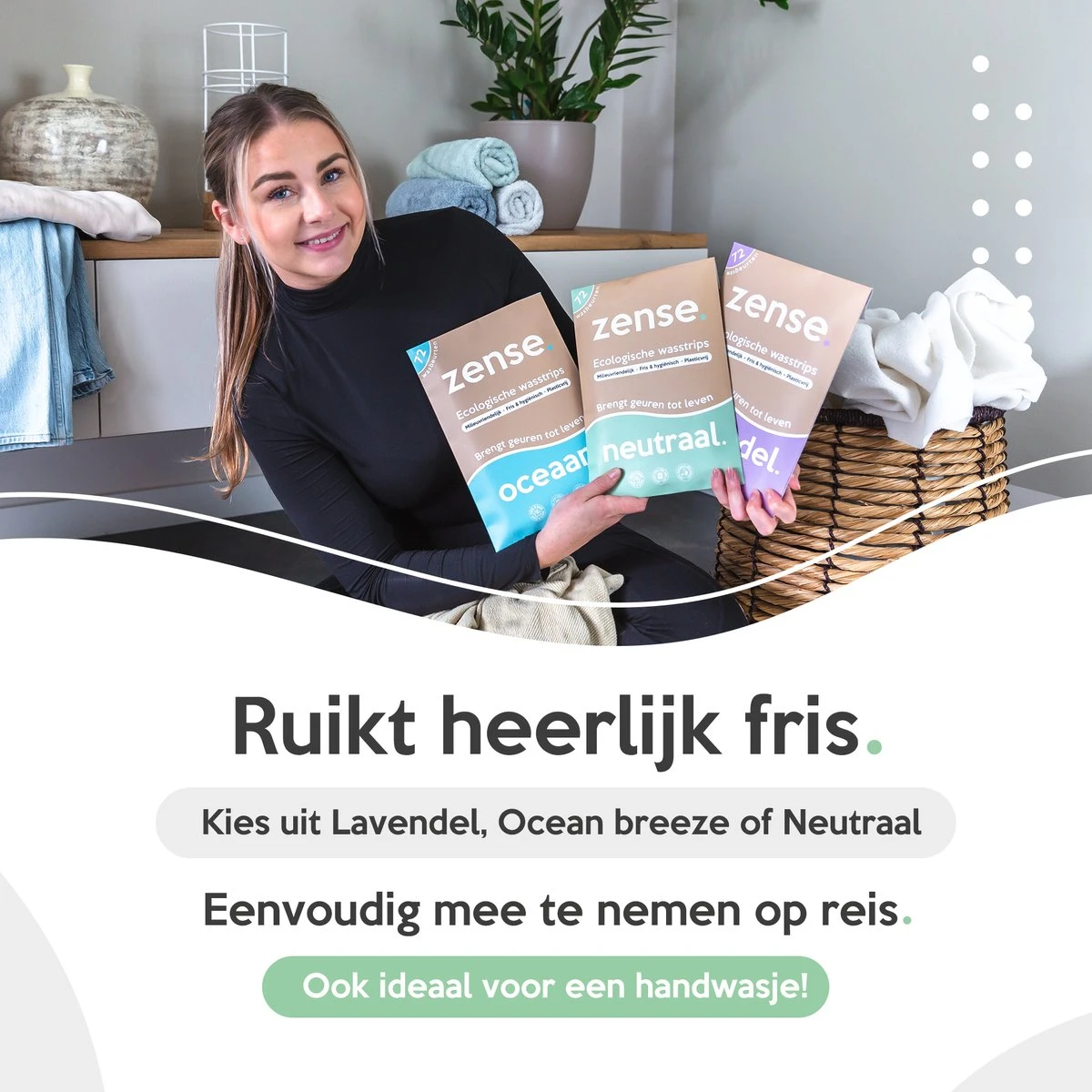 Zense Eco Wasmiddel Wasstrips - 72 Grote Wasbeurten - Ocean Breeze Zense Eco Wasmiddel Wasstrips - 72 Grote Wasbeurten - Ocean Breeze -Huishoudelijke Artikelen Winkel 1200x1200 181