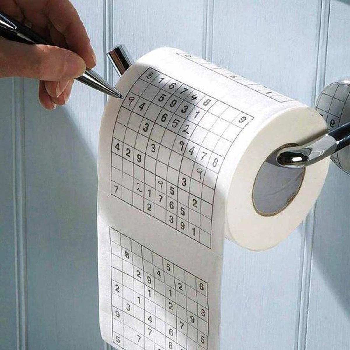 MikaMax Sudoku WC Papier - Sudoku - Iedervel een andere Sudoku - Toiletpapier - Puzzels - Puzzel MikaMax Sudoku WC Papier - Sudoku - Iedervel Een Andere Sudoku - Toiletpapier - Puzzels - Puzzel -Huishoudelijke Artikelen Winkel 1200x1200 1833