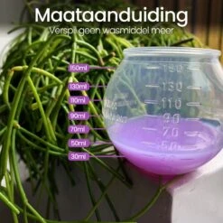 BluGo Doseerbol 2 Stuks - Wasbollen - Doseerdop - Drogerballen - Wasballen - Wasmiddel - Herbruikbaar - Maataanduiding - 150ml -Huishoudelijke Artikelen Winkel 1200x1200 19