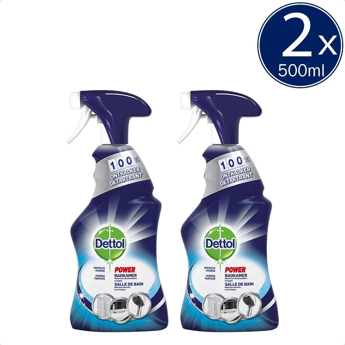Dettol Allesreiniger Spray Power & Fresh - Badkamer - 500ml x2 Dettol Allesreiniger Spray Power & Fresh - Badkamer - 500ml X2 -Huishoudelijke Artikelen Winkel 1200x1200 1932