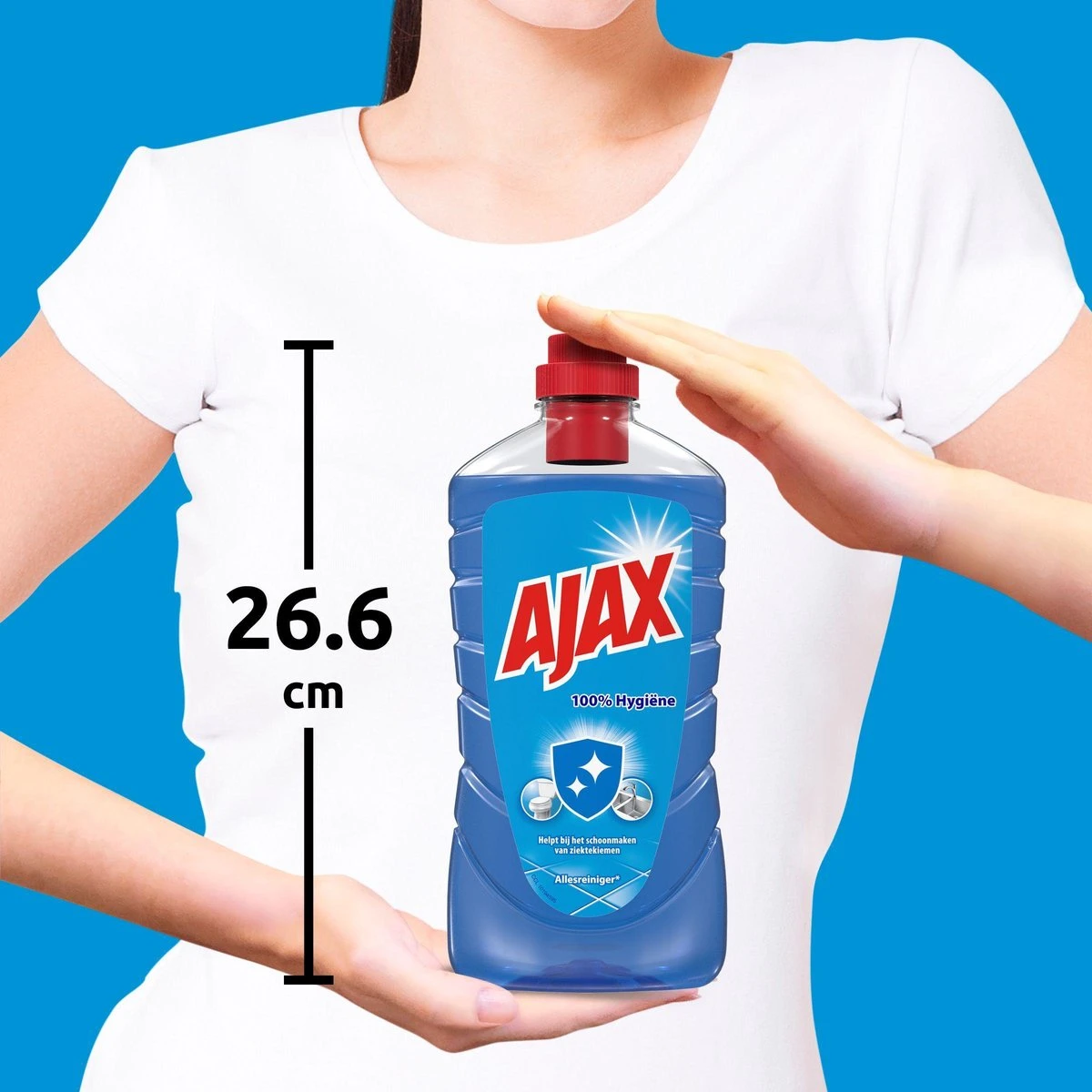 Ajax Allesreiniger 100% Hygiene 6 x 1L - Voordeelverpakking Ajax® Ajax Allesreiniger 100% Hygiene 6 X 1L - Voordeelverpakking -Huishoudelijke Artikelen Winkel 1200x1200 1947