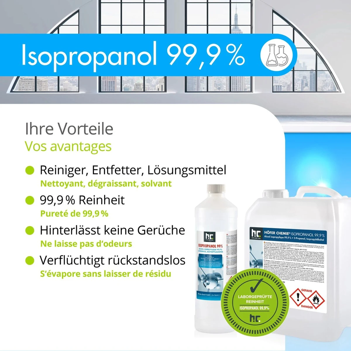 Isopropyl Alcohol - Isopropanol - IPA - Isopropyl - 99,9% Zuiver - 1000ml - Inclusief Trechter Isopropyl Alcohol - Isopropanol - IPA - Isopropyl - 99,9% Zuiver - 1000ml - Inclusief Trechter -Huishoudelijke Artikelen Winkel 1200x1200 2041