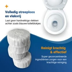 Witte Toiletblokjes Voor Inbouwreservoir Voor O.a Geberit En Grohe - 25 Stuks - Met Lavendel - Vlekvrij - Stortbakblokjes -Huishoudelijke Artikelen Winkel 1200x1200 2187