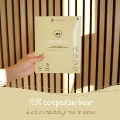 Cosmeau Wasmiddel Wasstrips 20 Wasbeurten Lentefris Wasvellen Wasdoekjes Detergent Sheets Wasdoekjes Proefpakket - Plasticvrij Biologisch Afbreekbaar -Huishoudelijke Artikelen Winkel 1200x1200 220