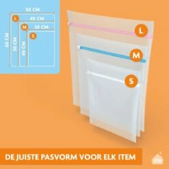LaundrySpecialist Waszakken Voor Wasgoed - Set Van 3 Stuks - Ook Te Gebruiken Als Travel Organizer 4 LaundrySpecialist Waszakken Voor Wasgoed - Set Van 3 Stuks - Ook Te Gebruiken Als Travel Organizer -Huishoudelijke Artikelen Winkel 1200x1200 29