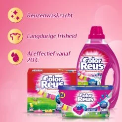 Color Reus Power Caps Wascapsules – Wasmiddel Capsules – Voordeelverpakking – 2x40 Wasbeurten -Huishoudelijke Artikelen Winkel 1200x1200 324