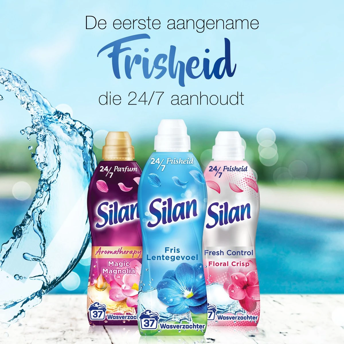 Silan Fris Lentegevoel Wasverzachter - 6 x 37 wasbeurten - Voordeelverpakking Silan Fris Lentegevoel Wasverzachter - 6 X 37 Wasbeurten - Voordeelverpakking -Huishoudelijke Artikelen Winkel 1200x1200 522