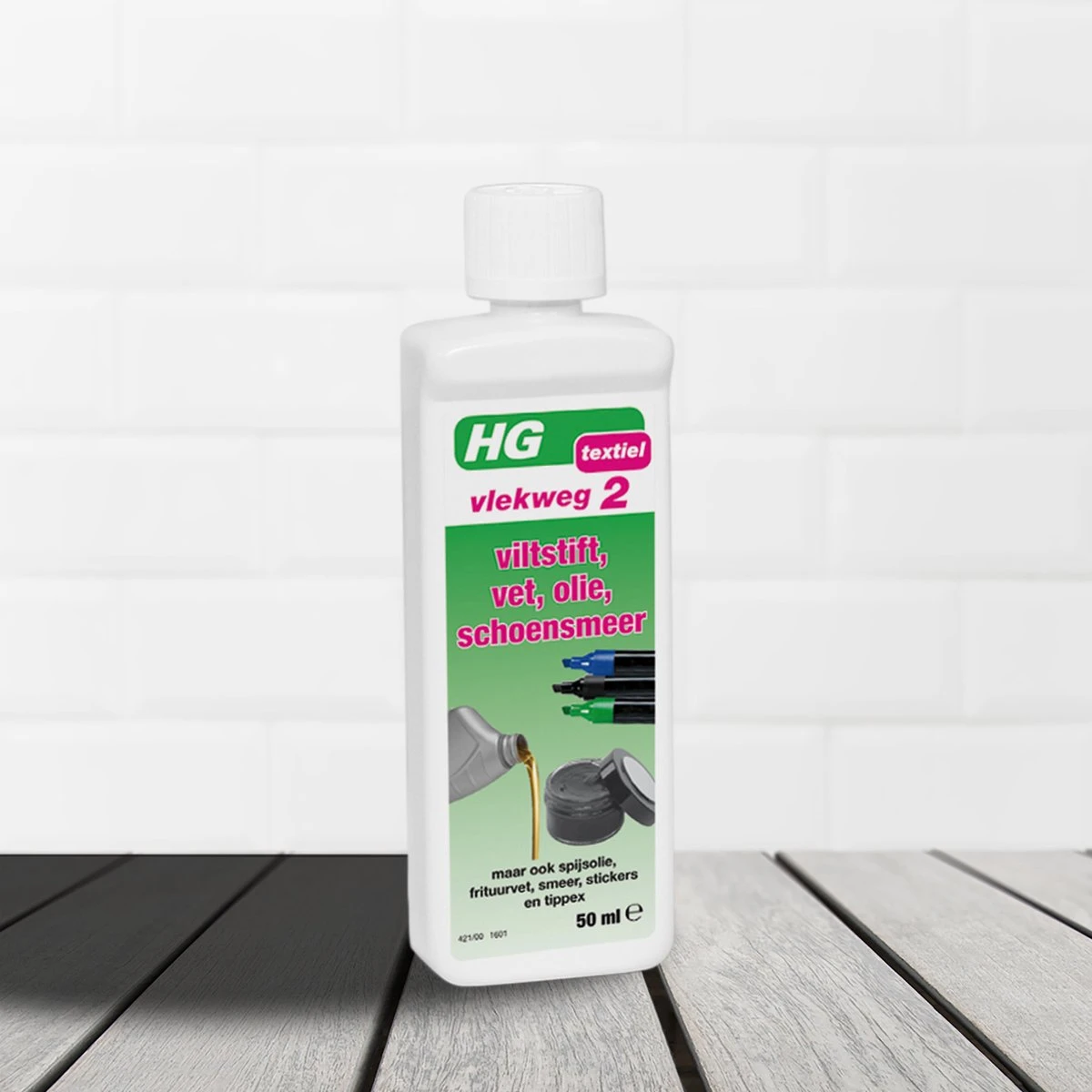 HG vlekweg 2 - 50ml - voor o.a. vlekken van viltstift, vet, olie & schoensmeer HG Vlekweg 2 - 50ml - Voor O.a. Vlekken Van Viltstift, Vet, Olie & Schoensmeer -Huishoudelijke Artikelen Winkel 1200x1200 653