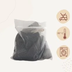 Orange85 Waszakken - 2 Stuks - Ritssluiting - Wit - 50x40 Cm - Polyester -Huishoudelijke Artikelen Winkel 1200x1200 656