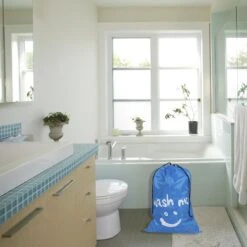 Wonair - Waszakken Voor Wasgoed - 60x90cm - Hemelsblauw - Met Trekkoord 3 Wonair - Waszakken Voor Wasgoed - 60x90cm - Hemelsblauw - Met Trekkoord -Huishoudelijke Artikelen Winkel 1200x1200 660