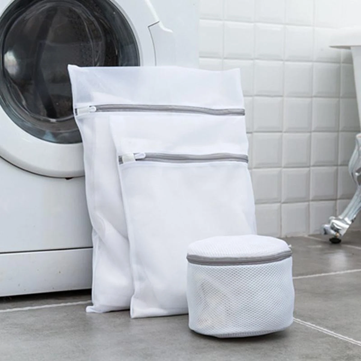 Waszak 4 Delig - 1x groot (50x60 cm) - 1x middel ( 40x50cm) - 1x normaal (30x40cm) - 1x BH (17x15cm) Merkloos Waszak 4 Delig - 1x Groot (50x60 Cm) - 1x Middel ( 40x50cm) - 1x Normaal (30x40cm) - 1x BH (17x15cm) -Huishoudelijke Artikelen Winkel 1200x1200 674